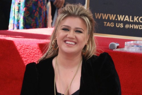 USA - Kelly Clarkson Star Ceremony - Los Angeles